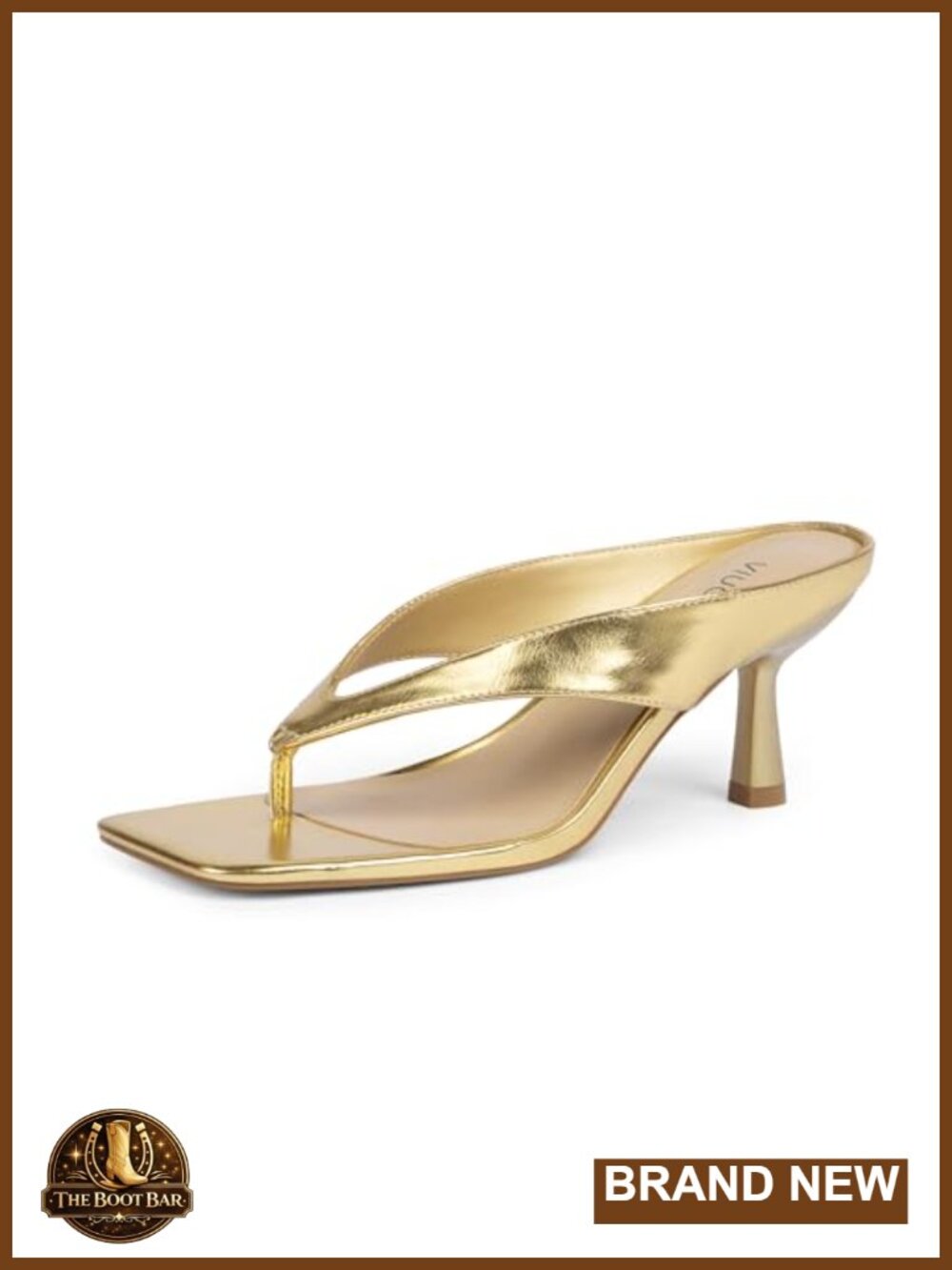 Kitten Heels Flip Flops Open Toe Low Heels Thong Square Slide Dressy Sandals